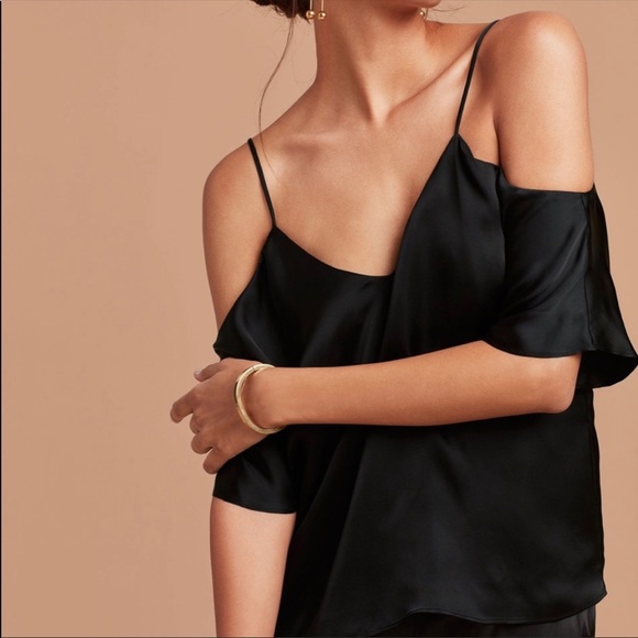 Wilfred Draveil XXS 100% Silk cold shoulder cami top - Picture 7 of 8